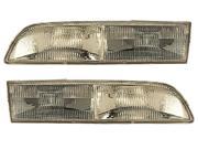 NEW 92 97 FORD CROWN VICTORIA HEADLIGHTS HEADLAMPS PAIR SET NEW DRIVER PASSENGER