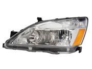 03 07 Honda Accord Coupe Sedan Headlight Headlamp Left Driver Side Halogen New