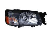 2005 Suburu Forester Headlight Headlamp Right Pasenger Side Halogen New