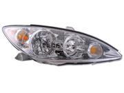 05 06 Toyota Camry LE XLE USA Build Headlight Headlamp Chrome Right Passenger