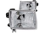 FRONT HEADLIGHT IER 1998 2000 2000 2001 CRYSTAL CLEAR