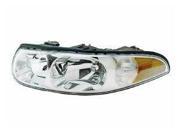 2000 Buick Le Sabre Headlight Headlamp Limited w Smooth High Beam Surface Left