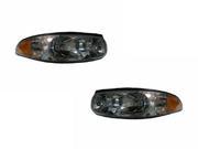 HEADLIGHT LESABRE 00 LIMITED MODEL SMOOTH LENS W LEVELING HL PAIR