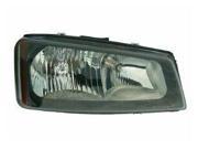 New 05 07 Chevy Silverado Headlight Black Bezel Righ Passenger Side Headlamp