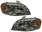 NEW 2007 2011 CHEVY AVEO SEDAN 4 DOOR HEADLIGHTS HEADLAMPS SET PAIR NEW