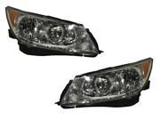 2010 2012 Buick Lacrosse Headlights Headlamps Pair Set Halogen NON HID New