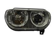 NEW 08 11 DODGE CHALLENGER HID WITHOUT HID KIT HEADLIGHT HEADLAMP LEFT LH NEW