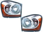 FRONT HEADLIGHT 2004-2006 DODGE DURANGO 04-05 HEAD LIGHT SET FRONT HEADLIGHT 2004-2006 DODGE DURANGO 04-05 HEAD LIGHT SET