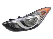 FITS HEADLIGHT 11 12 ELANTRA USA BUILT HL LH