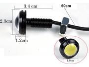 10 X 23mm Tail light High Power LED Larger Lens Ultra thin car led Eagle Eye Tail light Backup Rear Lamp AAA
