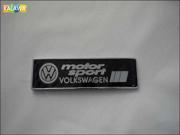 One pcs Car sticker Carbon fiber material stickers Car Logo Car Emblem motor sport Replacement for VOLKSWAGEN free shipping G
