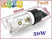 1 pair 50W T20S white High Power LED lamp EPISTAR chipset Foglamp FFF FREESHIPPING