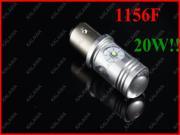 1 pair white 1156 20W Reverse brake light Turn Signals USA CREE chipset LED lamp High High Power Led Super Bright FFF