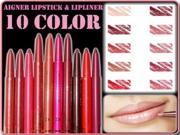 10 Colours Aigner Lip Pencils Lipsticks Lipglosses red color JJJ