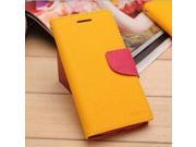 Dual Color Wallet Leather Flip Case Stand Cover for Samsung Galaxy S6edge Plus