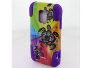 ZTE Source N9511 Majesty Z796C Protective Case Hybrid Colorful Turtle Purple Y Stand