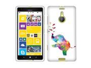 Fincibo Colorful Elephant Hard Cover Case for Nokia Lumia 1520 Bandit