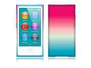 Apple iPod Nano 7 7th Generation Back Cover Case Pink Blue Radiant