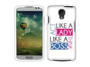 LG Volt F90 LS740 Hard Case Cover Act Like Lady Think Like A Boss