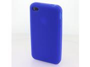 Apple iPhone 4 iPhone 4S Silicone Case Blue
