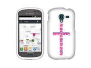 Samsung Galaxy Exhibit T599 Hard Case Cover Pink Aztec Cross