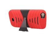 BLU Life View L110a Hard Cover and Silicone Protective Case Hybrid Red Black w Stand