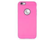 Apple iPhone 6 4.7 inch Hard Cover and Silicone Protective Case Hybrid Hot Pink Mint With Build in Screen Protector