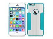 Apple iPhone 6 4.7 inch Back Cover Case Aluminum Silver Blue