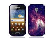 Samsung Galaxy Ace 2 I8160 Silicone Case TPU Pink Stars Galaxy Nebula
