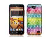 ZTE Speed N9130 Silicone Case TPU Watercolor Honeycomb