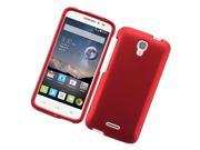 Alcatel OneTouch POP Astro Hard Case Cover Red Texture