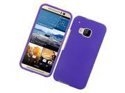 HTC One M9 Hard Case Cover Purple Texture