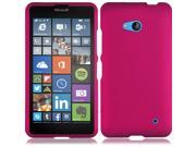 Microsoft Lumia 640 Hard Case Cover Hot Pink Texture