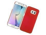 Samsung Galaxy S6 Edge G925 Hard Case Cover Red Texture