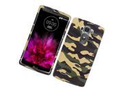 LG G Flex 2 LS996 Hard Case Cover Green Camouflage Texture