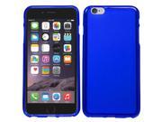 Apple iPhone 6 plus 5.5 inch Silicone Case TPU Dark Blue