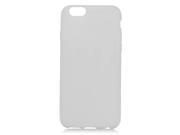 Apple iPhone 6 4.7 inch Silicone Case TPU Frosted Transparent White