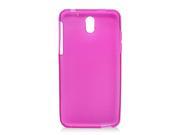 HTC Desire 610 Silicone Case TPU Frosted Hot Pink