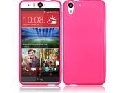 HTC Desire EYE Silicone Case TPU Frosted Hot Pink