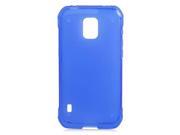 Samsung Galaxy S5 Active G870A Silicone Case TPU Frosted Blue