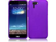 Asus PadFone X T00D Silicone Case TPU Frosted Purple