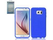 Samsung Galaxy S6 Silicone Case Blue Ultra Thin Rugged