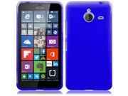Microsoft Nokia Lumia 640 XL Silicone Case TPU Frosted Blue Flexible Thin