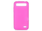 ZTE Speed N9130 Silicone Case TPU Frosted Hot Pink