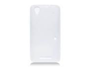 ZTE Max N9520 Silicone Case TPU Frosted Transparent White