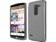 LG G3 Stylus D690 Silicone Case TPU Frosted Smoke Flexible Thin