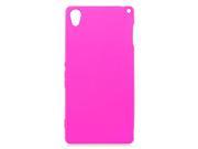 Sony Xperia Z3 Silicone Case TPU Frosted Hot Pink
