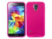 Samsung Galaxy S5 G900 Silicone Case TPU Hot Pink