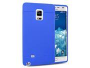 Samsung Galaxy Note Edge Silicone Case TPU Blue Check style