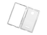 Microsoft Nokia Lumia 435 Hard Case Cover Clear Transparent